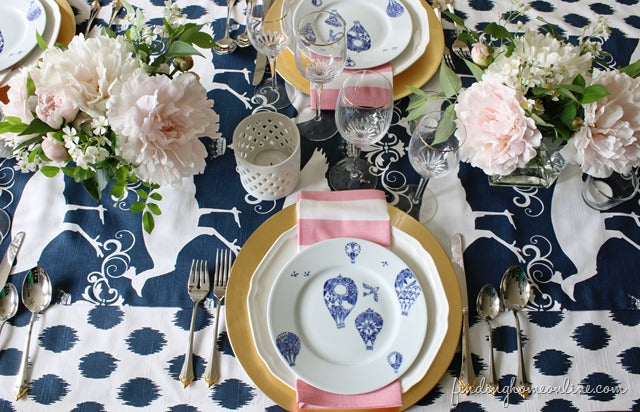 English Cottage Tablescape &ndash; Creating with the Classics