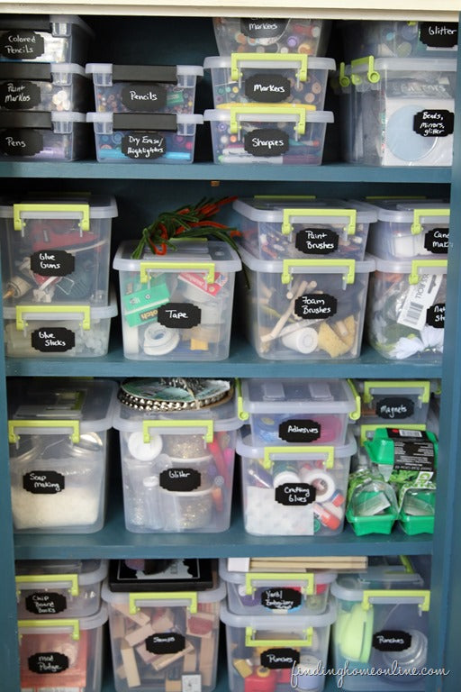 8 Tips for Organizing Craft Supplies