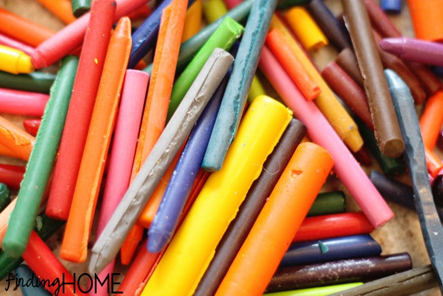 Crafting with Kids: How to Make Crayons