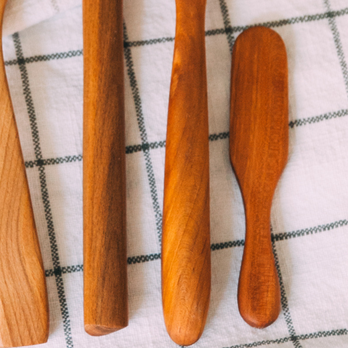 5" Wooden Mini Spatula, Made in the USA Finding Home Farms