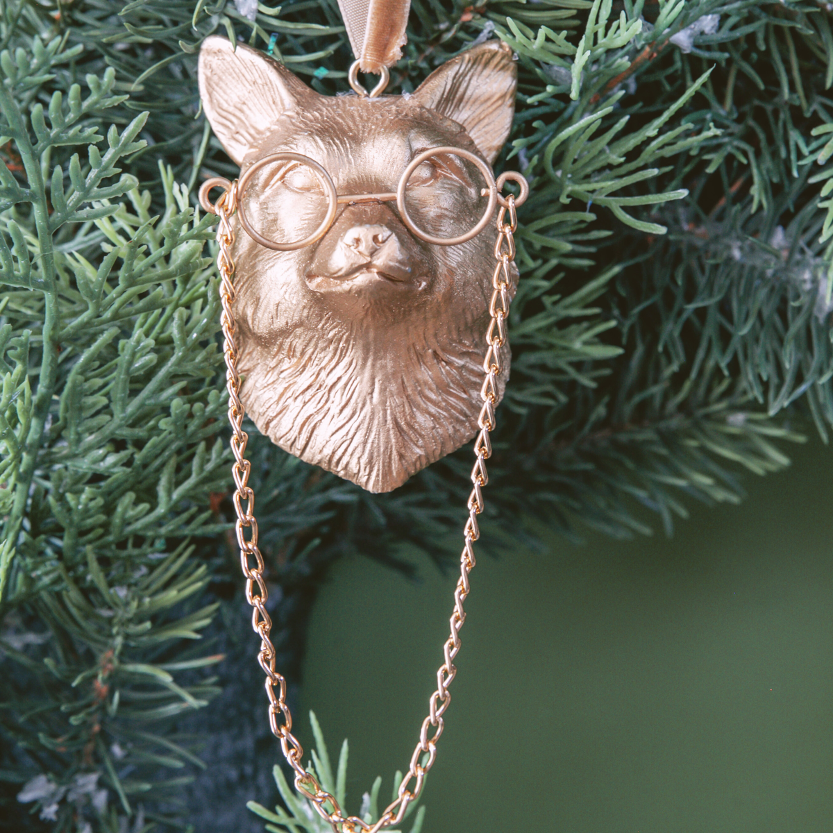 Whimsical Forest Ornament - The Fox