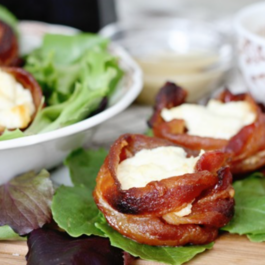 Recipe: Maple Bacon Cheese Cups
