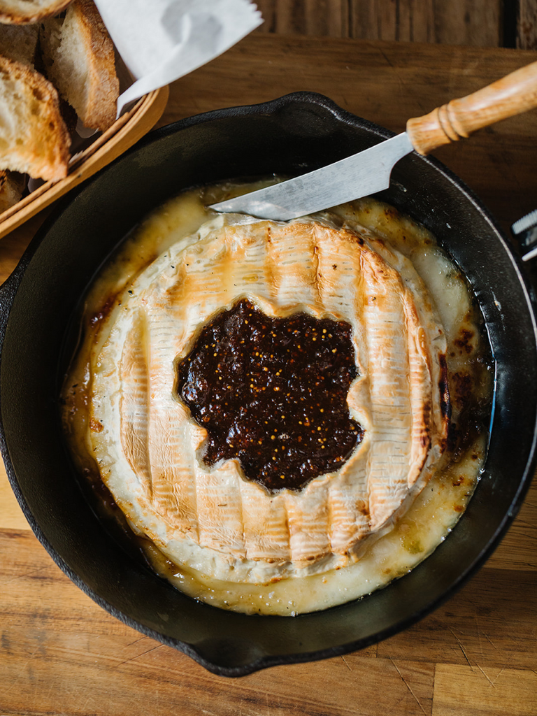 Maple Fig Baked Brie Recipe