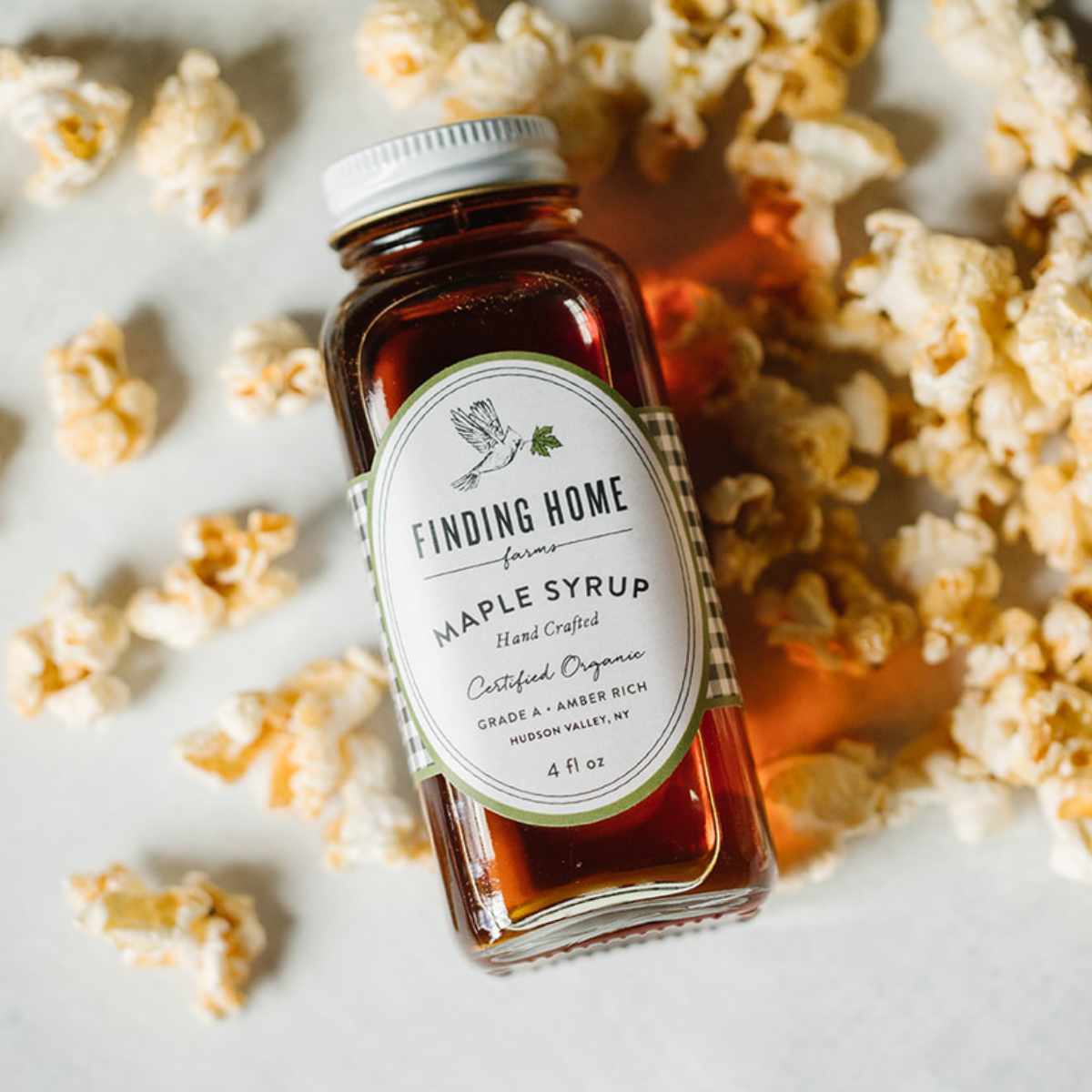 Maple and Sea Salt Stovetop Popcorn