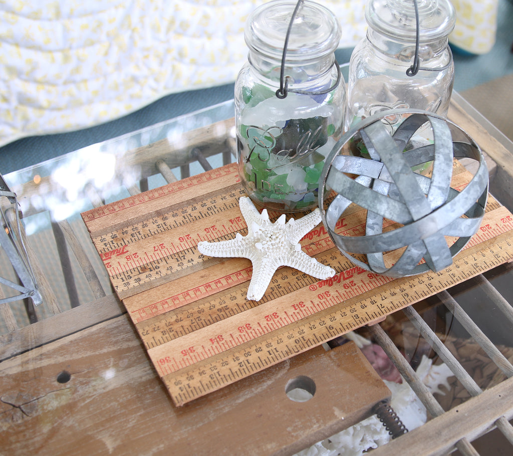 Quick & Easy 10 Minute Decorating - Yardstick Tray