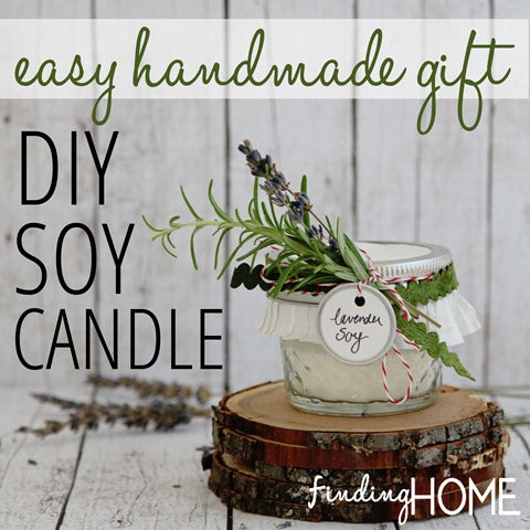 Handmade Gifts: How to Make DIY Soy Candles