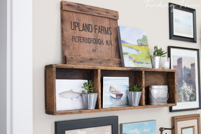 Farmhouse Style Gallery Wall - Simple Updates