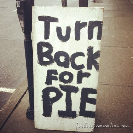 Turn Back for Pie