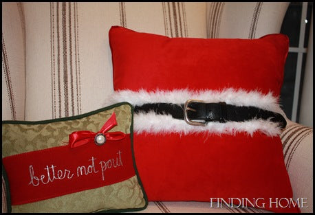 Ho, Ho, Ho, A Santa Pillow