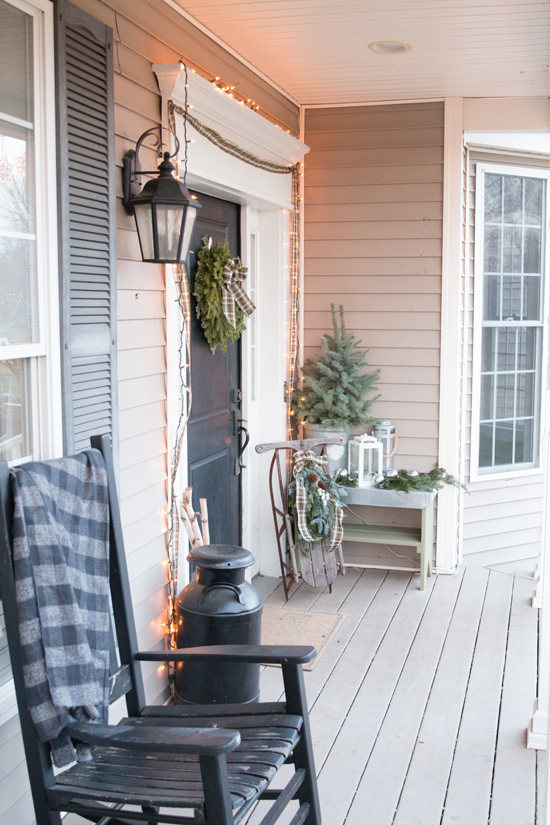 Front Porch Christmas Decorating