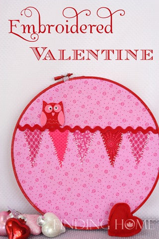 Embroidered Valentine