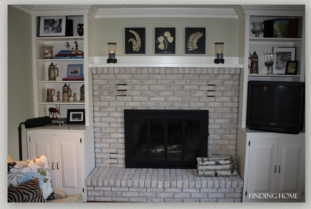 The Impact of Painting a Fireplace
