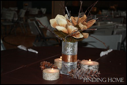 Centerpieces on a VERY Small Budget