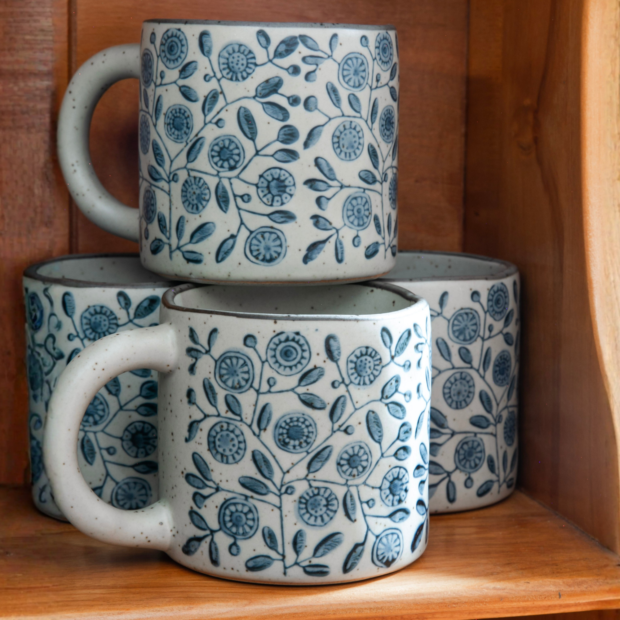 Calendula Stoneware Mug