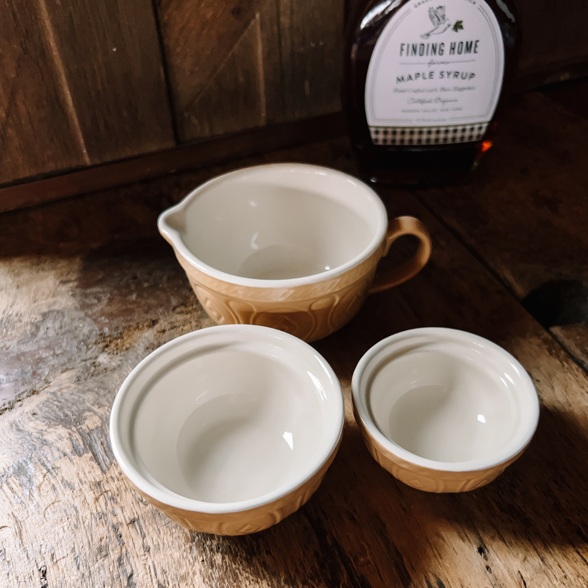Rayware Mason Cash Bol à Pâte En Terre Cuite Classique Beige - Set 13 Pièces Accessoires Cuisine