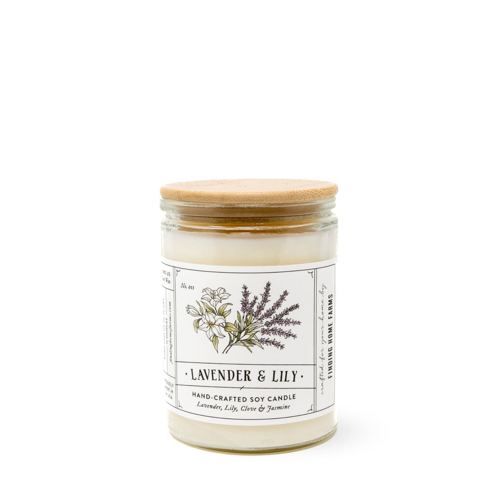 Lavender & Lily Soy Candle