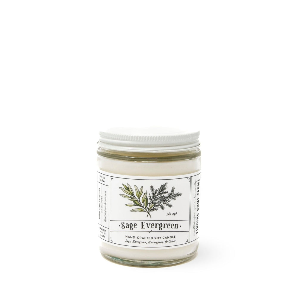 Sage Evergreen Soy Candle
