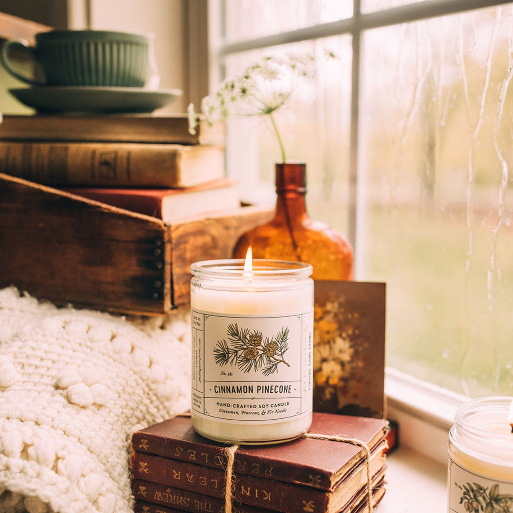 Cinnamon Pinecone Soy Candle