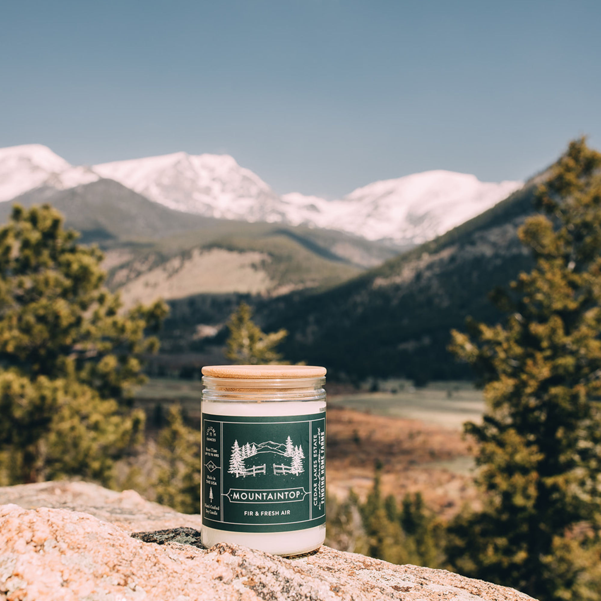 Mountaintop Soy Candle | Finding Home Farms