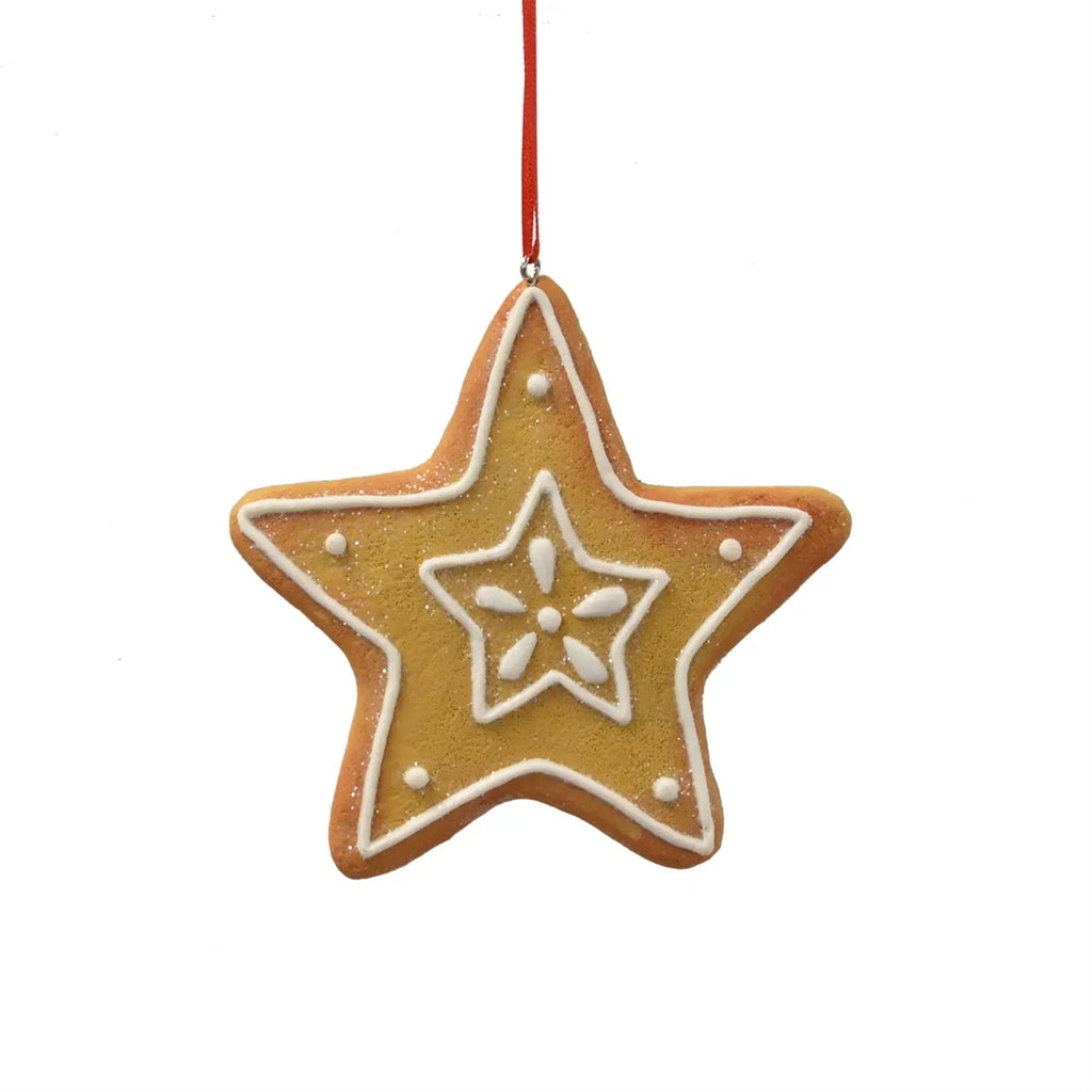 Gingerbread Star Ornament