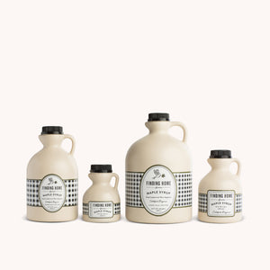 100% Pure Organic Maple Syrup - Decorative Plastic Jugs
